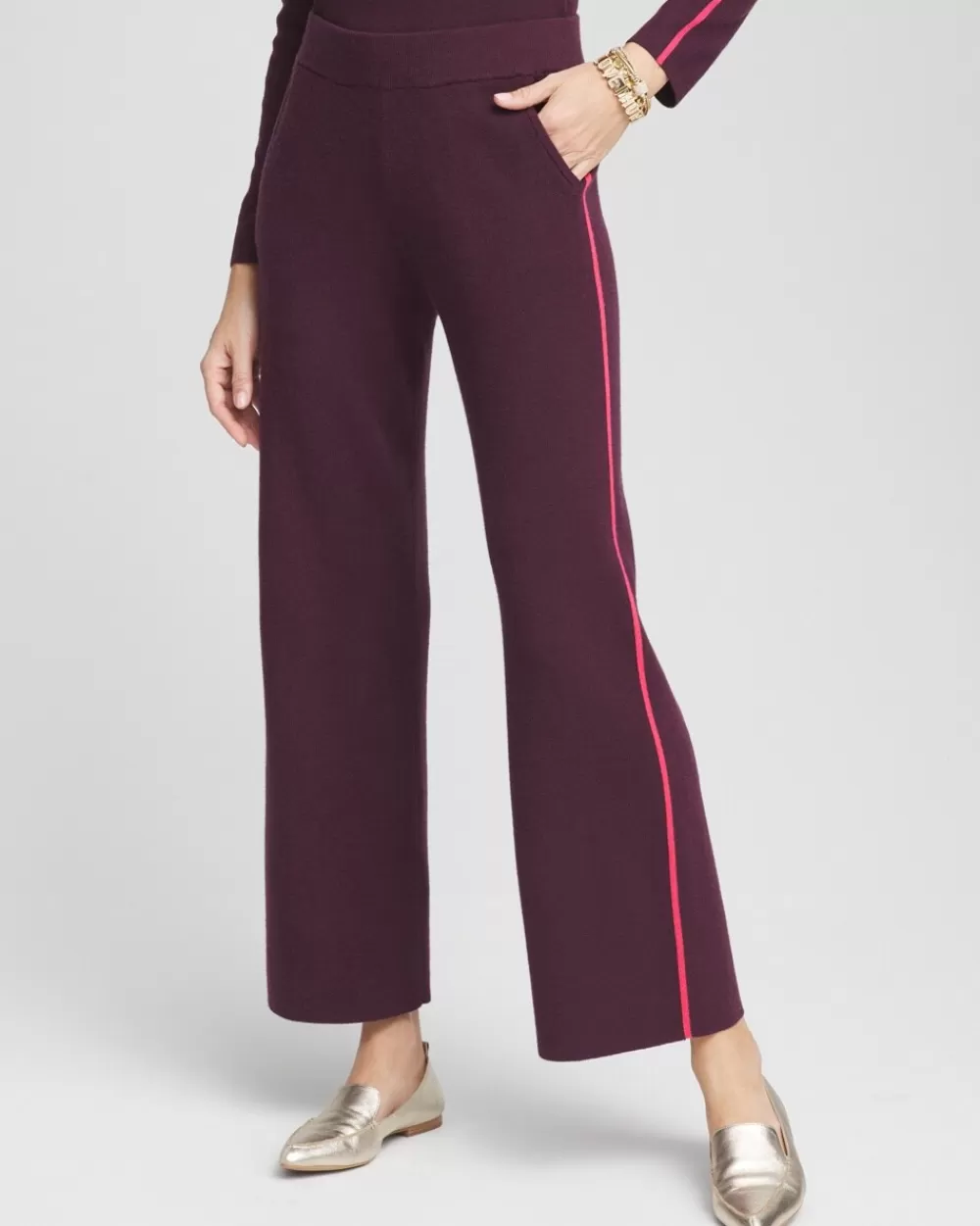 New Zenergy® Luxe Side Stripe Ankle Pants Pants | Activewear