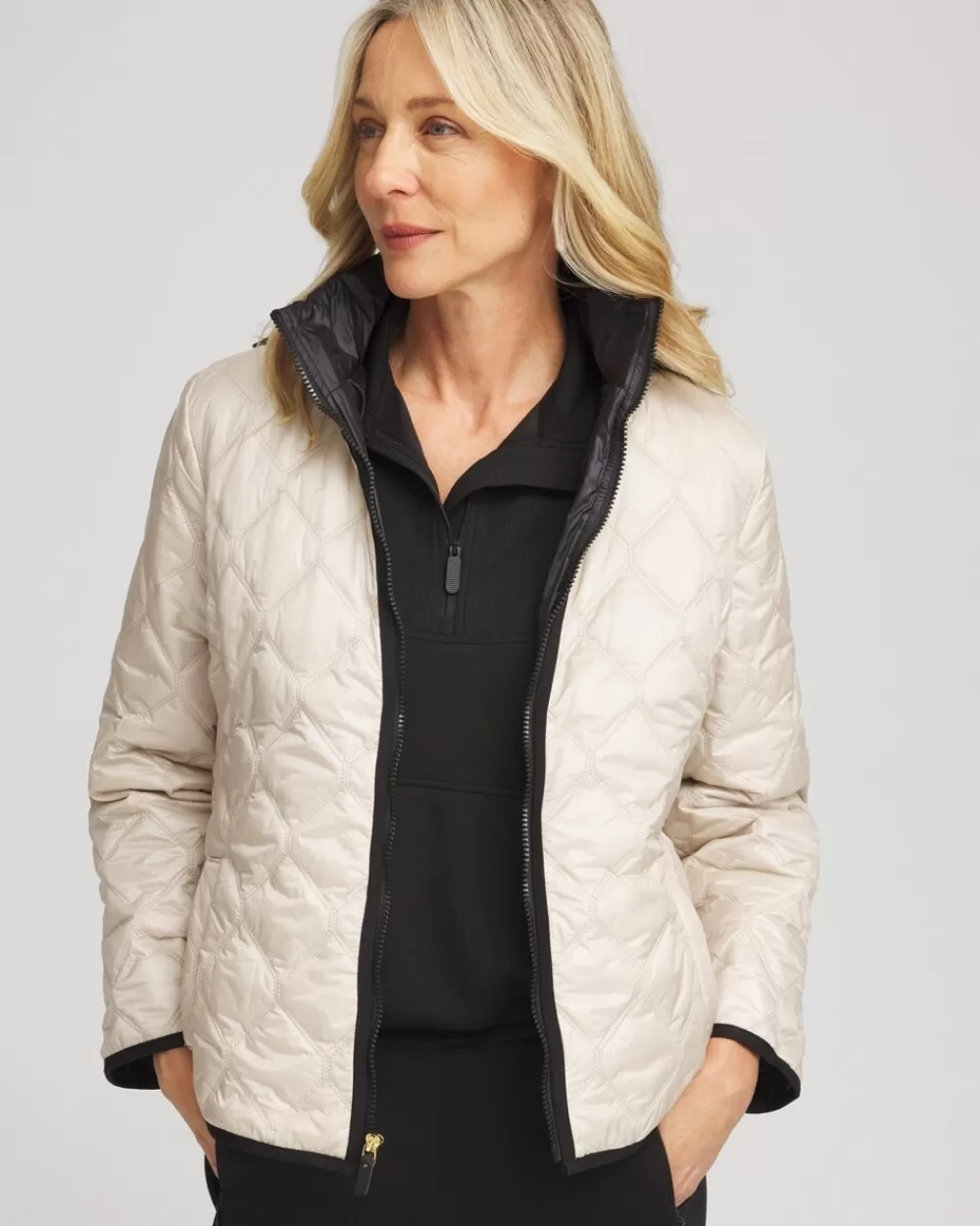 Hot Zenergy® Quilted Hooded Jacket Activewear