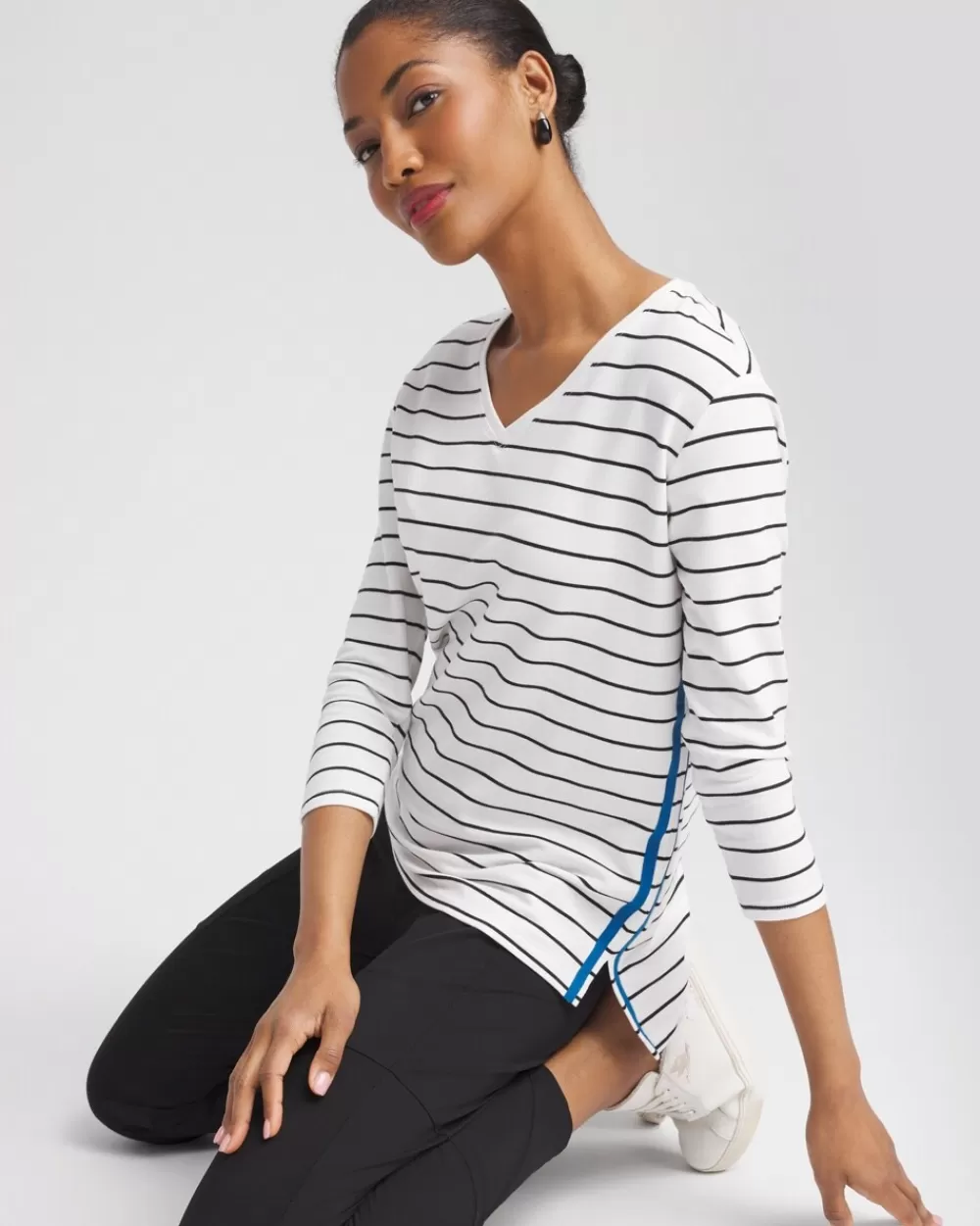 Hot Zenergy® Stripe Pullover Tops